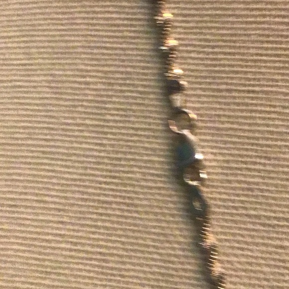 Vintage Sterling Silver Necklace and Earring Set - Picture 6 of 7